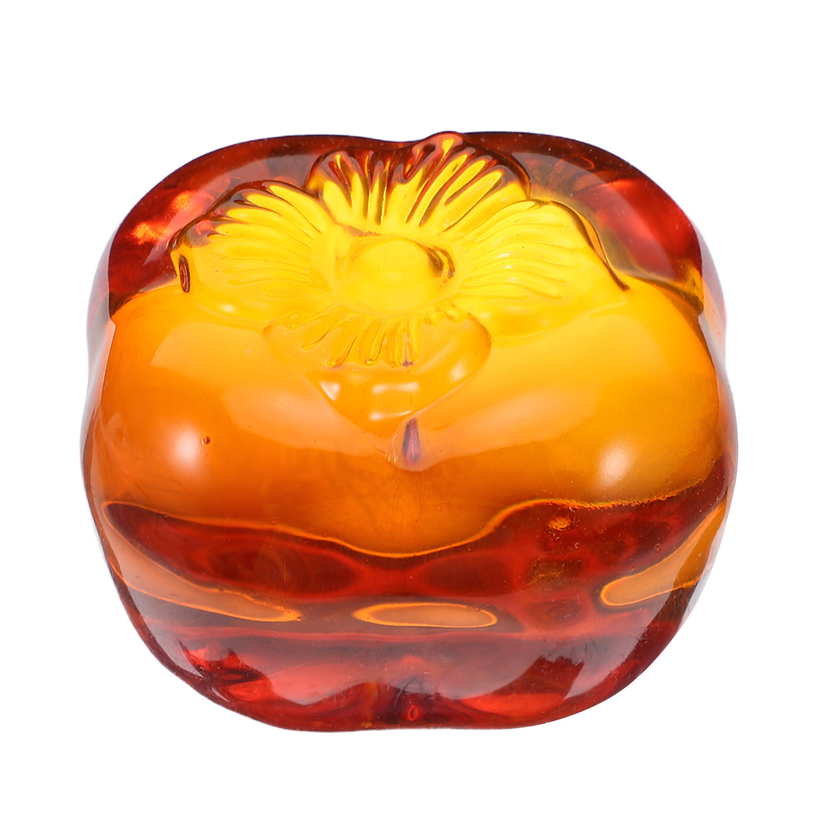Heavy-Duty Glass Persimmon Pap - Paper Weight Crystal recensie en prijs