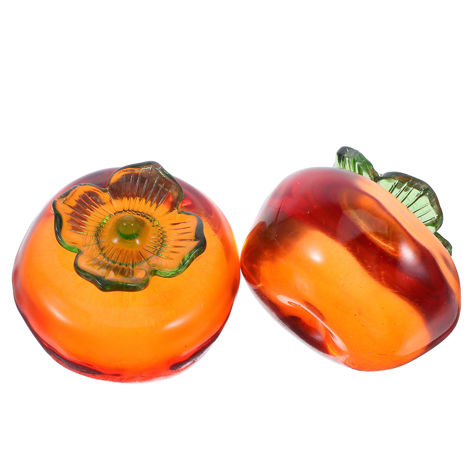 2Pcs Heavy Crystal Persimmon P - Paper Weight Crystal recensie en prijs