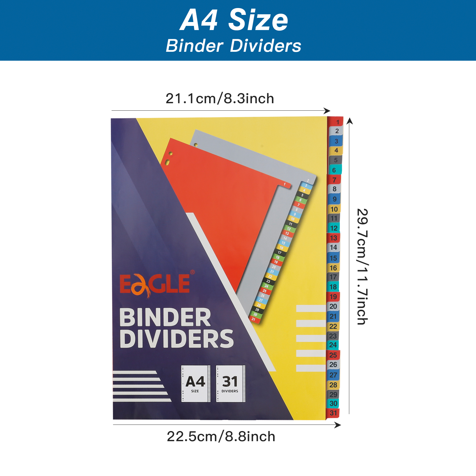 EAGLE A4 Binder Index Divider  - Binder A4 Lever recensie en prijs