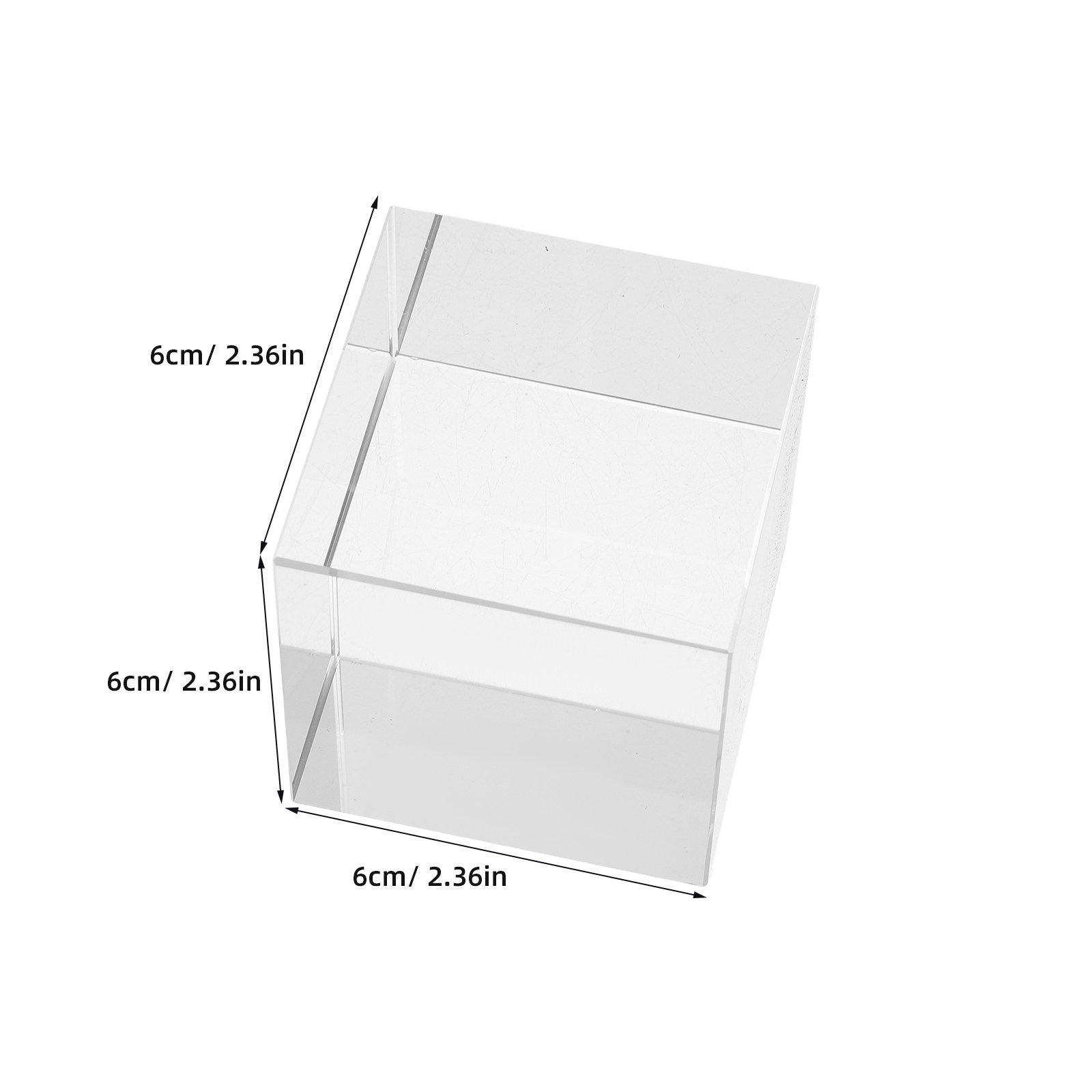 Square Crystal Paperweight Cle - Book Weight Glass recensie en prijs