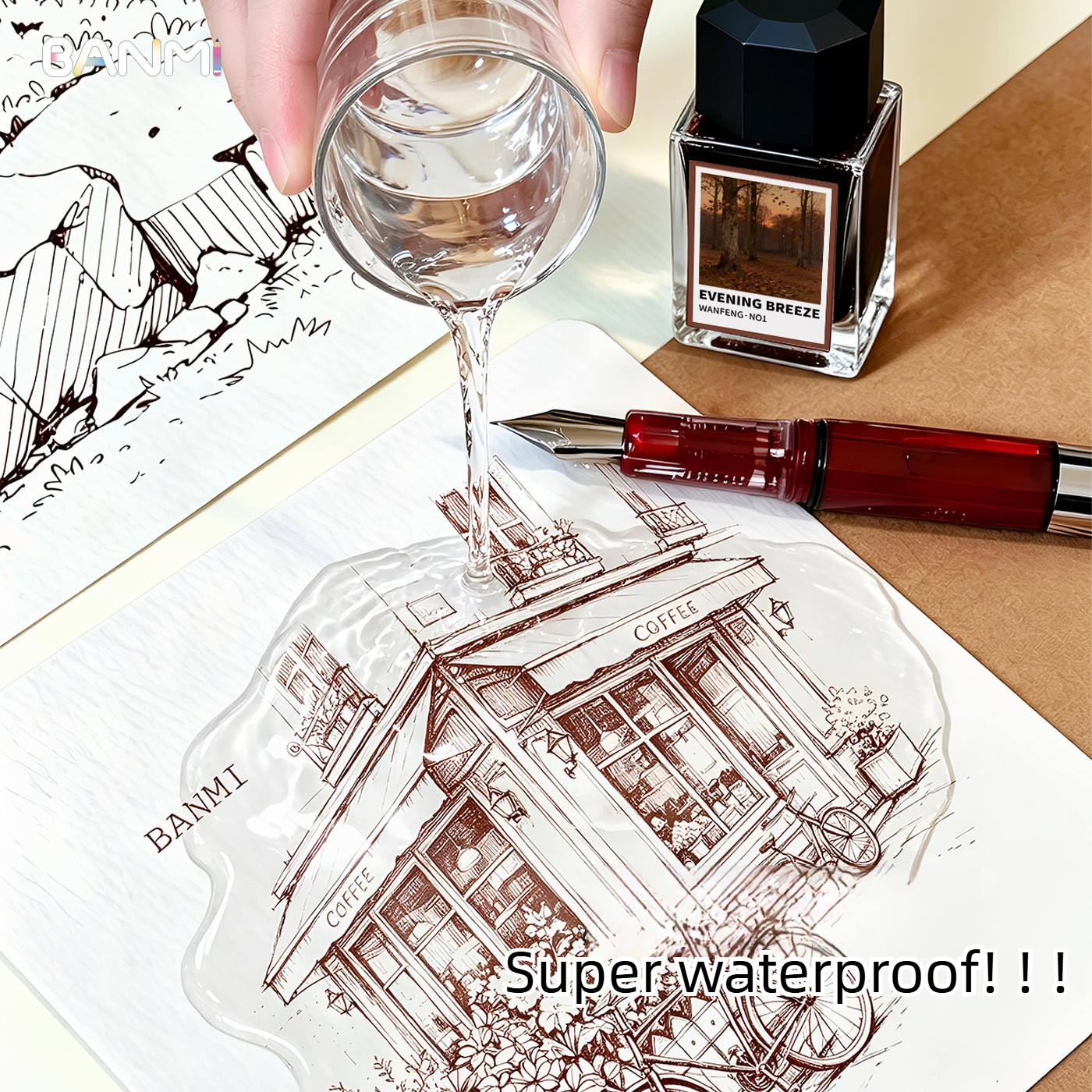 BANMI 10 Color Fountain Pens I - Fountain Pen Bottled Ink recensie en prijs