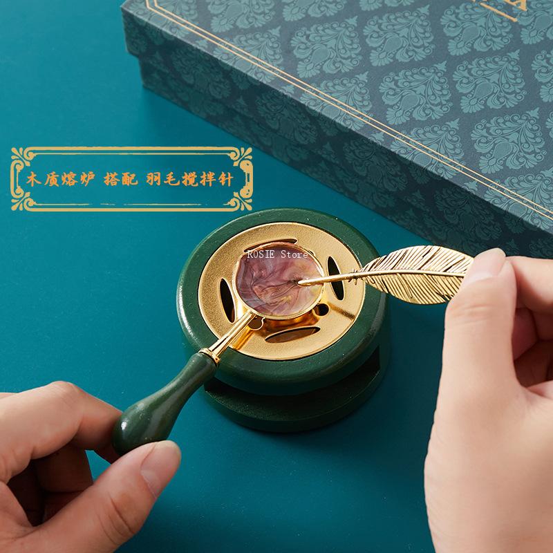 Wax Seal Stamp Set Lacquered S - Wax Seal Stamp Set recensie en prijs