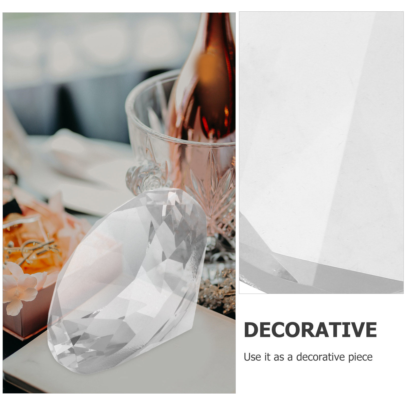 Giant Clear Acrylic Decorative - Paper Weight Crystal recensie en prijs