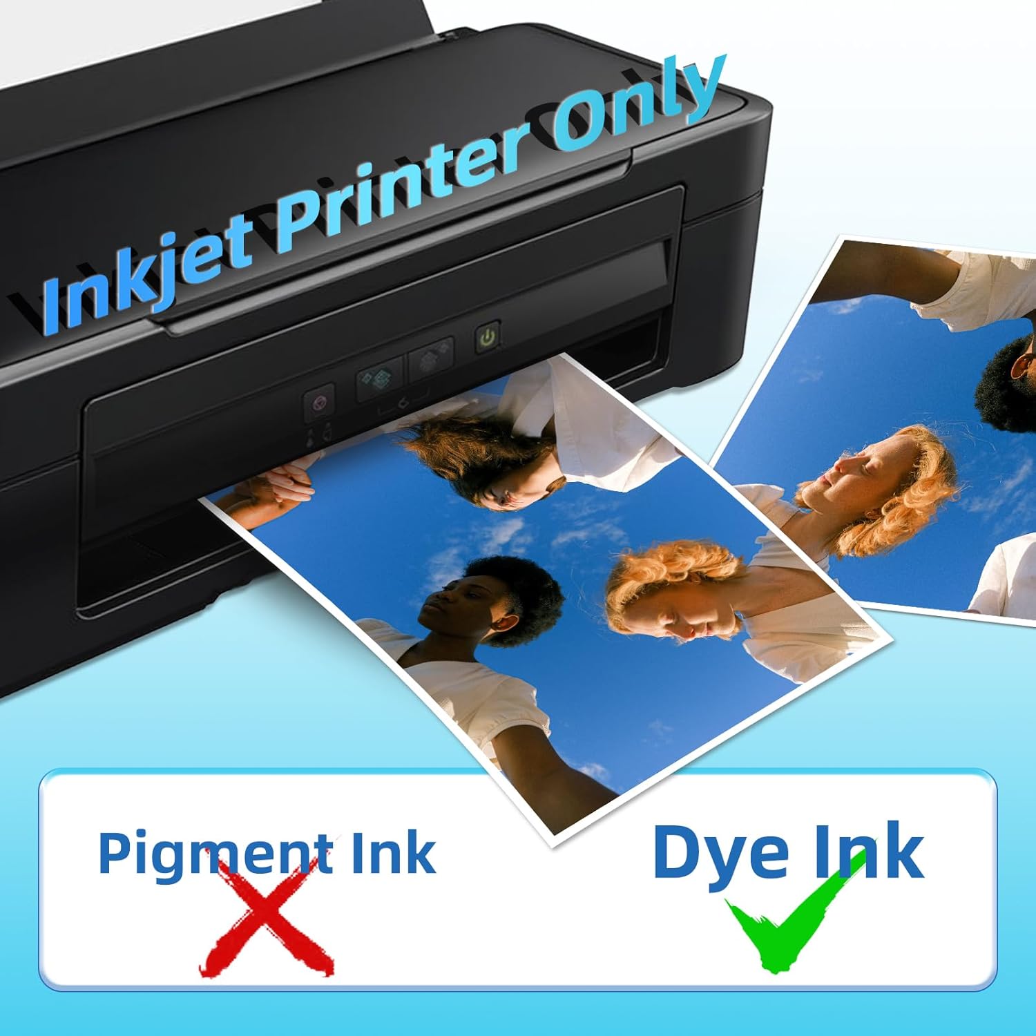 Adhesive Glossy Photo Paper A4 - Ink Blotter Paper recensie en prijs