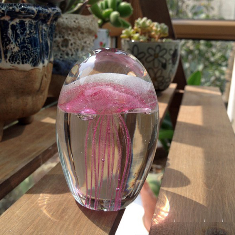 Miniature 3D Jellyfish Crystal - Paper Weight Crystal recensie en prijs