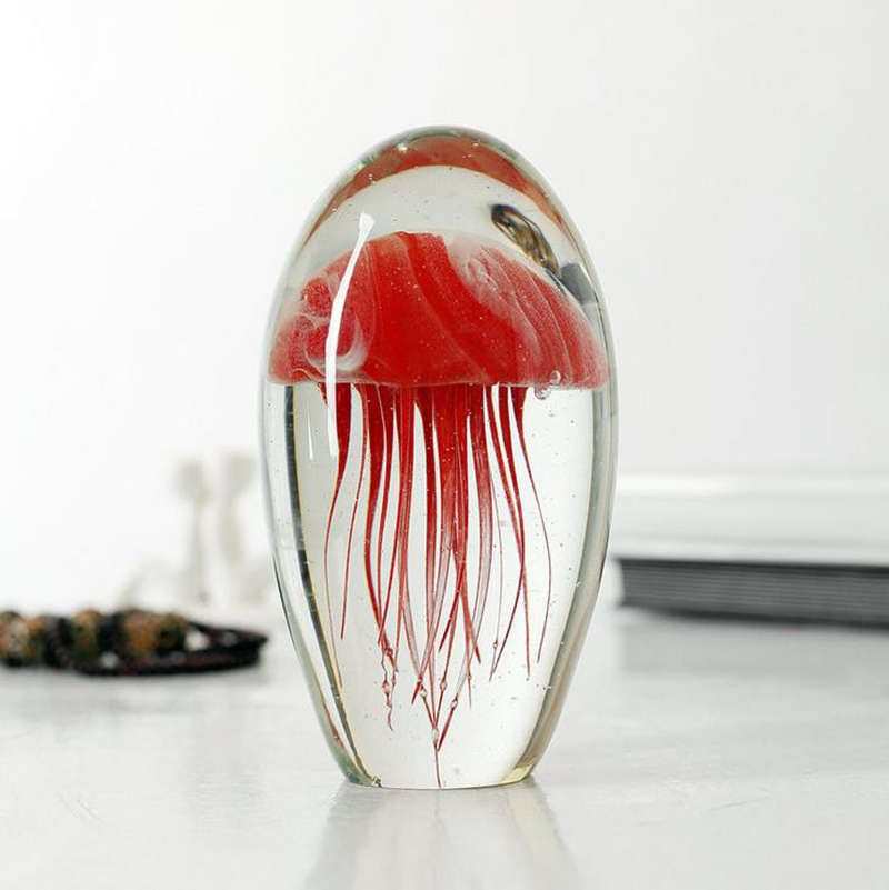 Miniature 3D Jellyfish Crystal - Paper Weight Crystal recensie en prijs