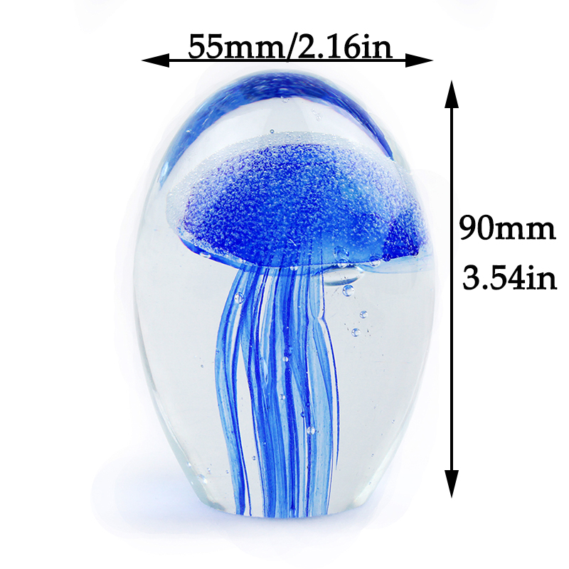 Miniature 3D Jellyfish Crystal - Paper Weight Crystal recensie en prijs