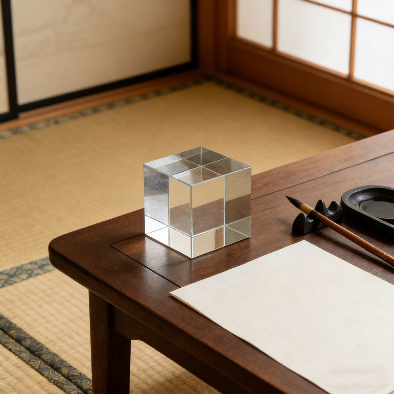 Clear Square Crystal Paperweig - Book Weight Glass recensie en prijs