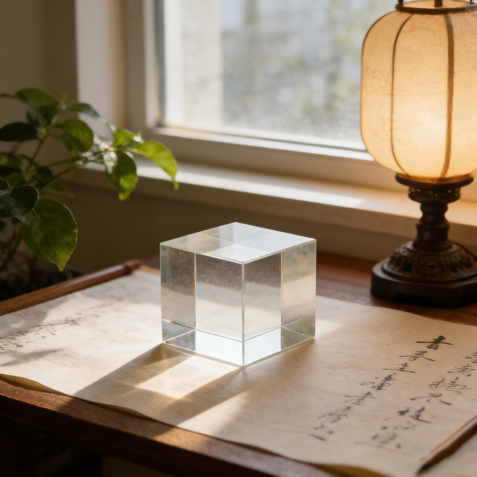 Clear Square Crystal Paperweig - Book Weight Glass recensie en prijs