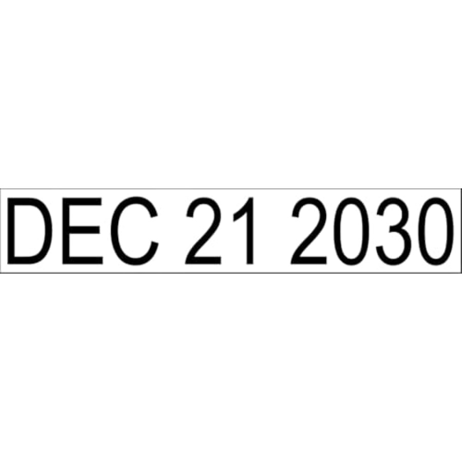 Self Inking Date Stamp with Mo - Rubber Date Stamp recensie en prijs