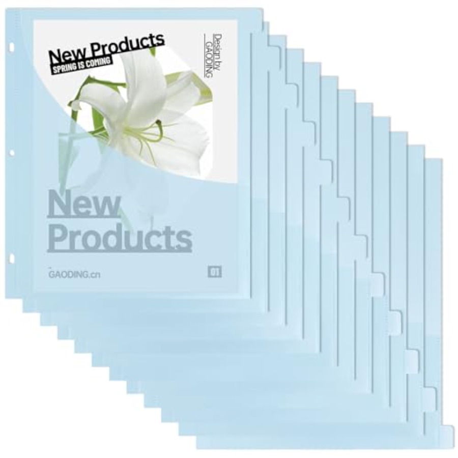 A4 Binder Dividers with Pocket - Tab Divider A4 recensie en prijs