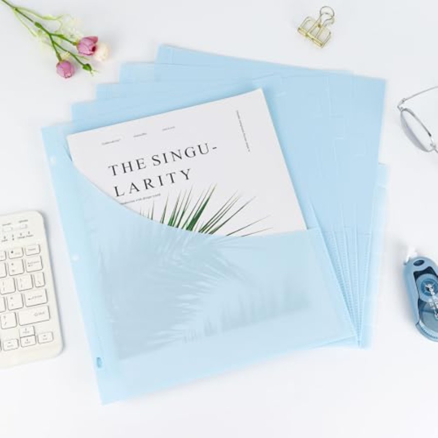 A4 Binder Dividers with Pocket - Tab Divider A4 recensie en prijs
