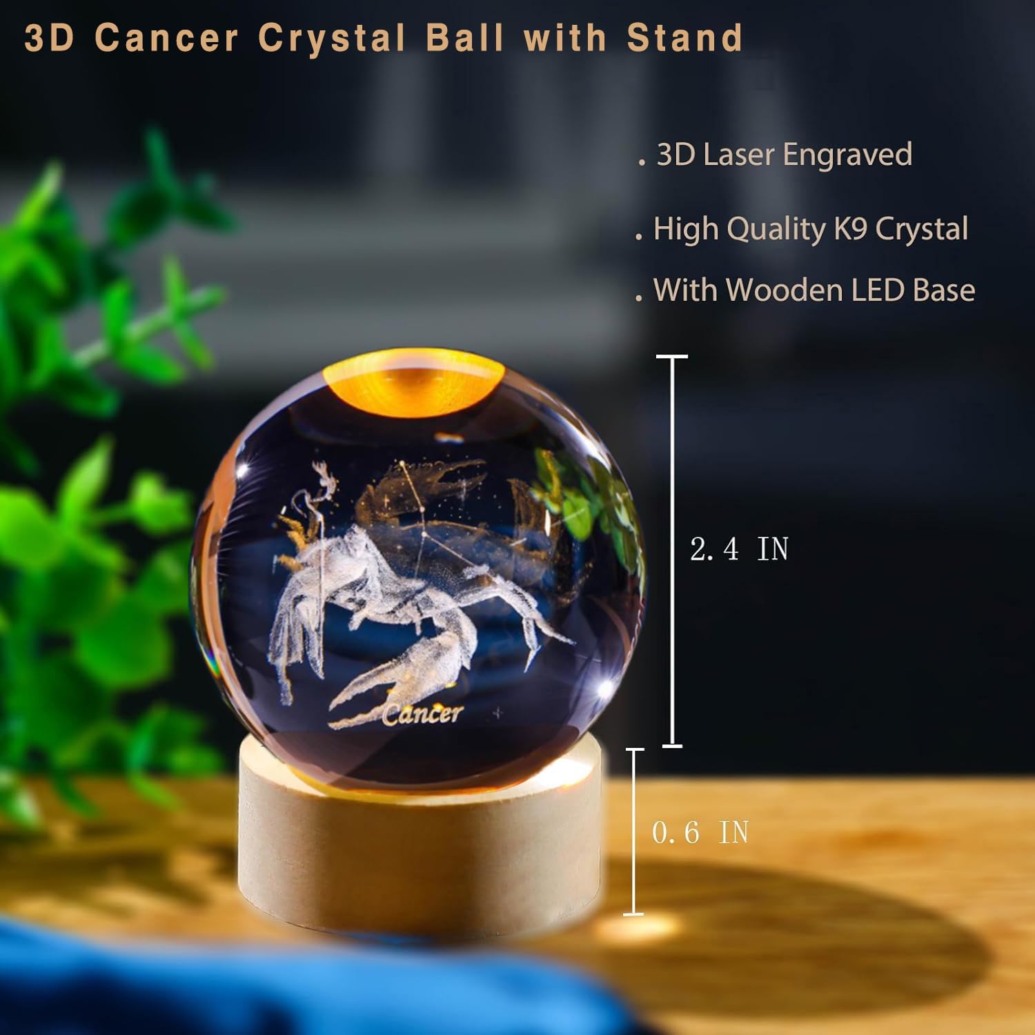 3D Cancer Constellation Crysta - Paper Weight Crystal recensie en prijs