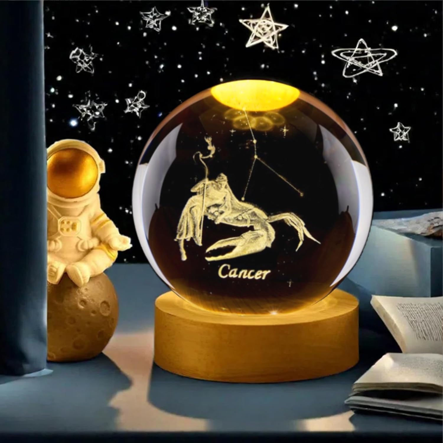 3D Cancer Constellation Crysta - Paper Weight Crystal recensie en prijs