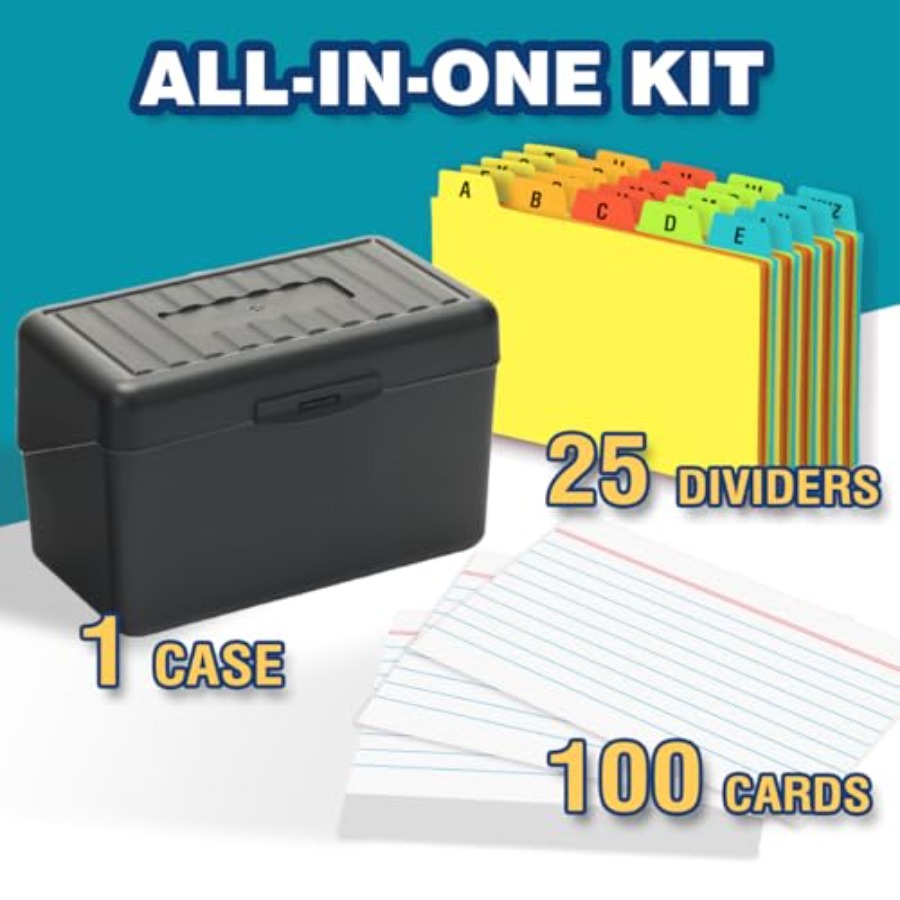 3x5 Index Card Holder with 100 - Index Card Holder recensie en prijs