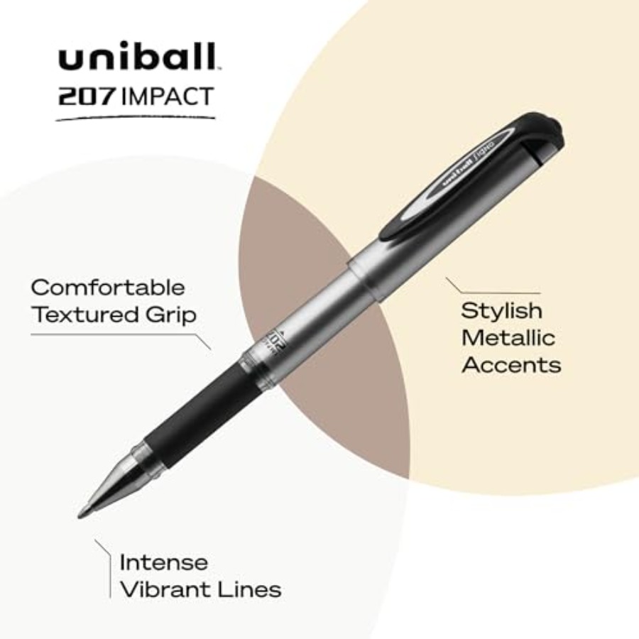 Uniball 207 Gel Pen Refills, B - Gel Refill Pack recensie en prijs
