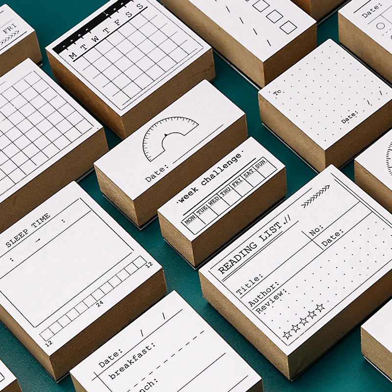 Daily Time Mark Calendar Agend - Rubber Date Stamp recensie en prijs