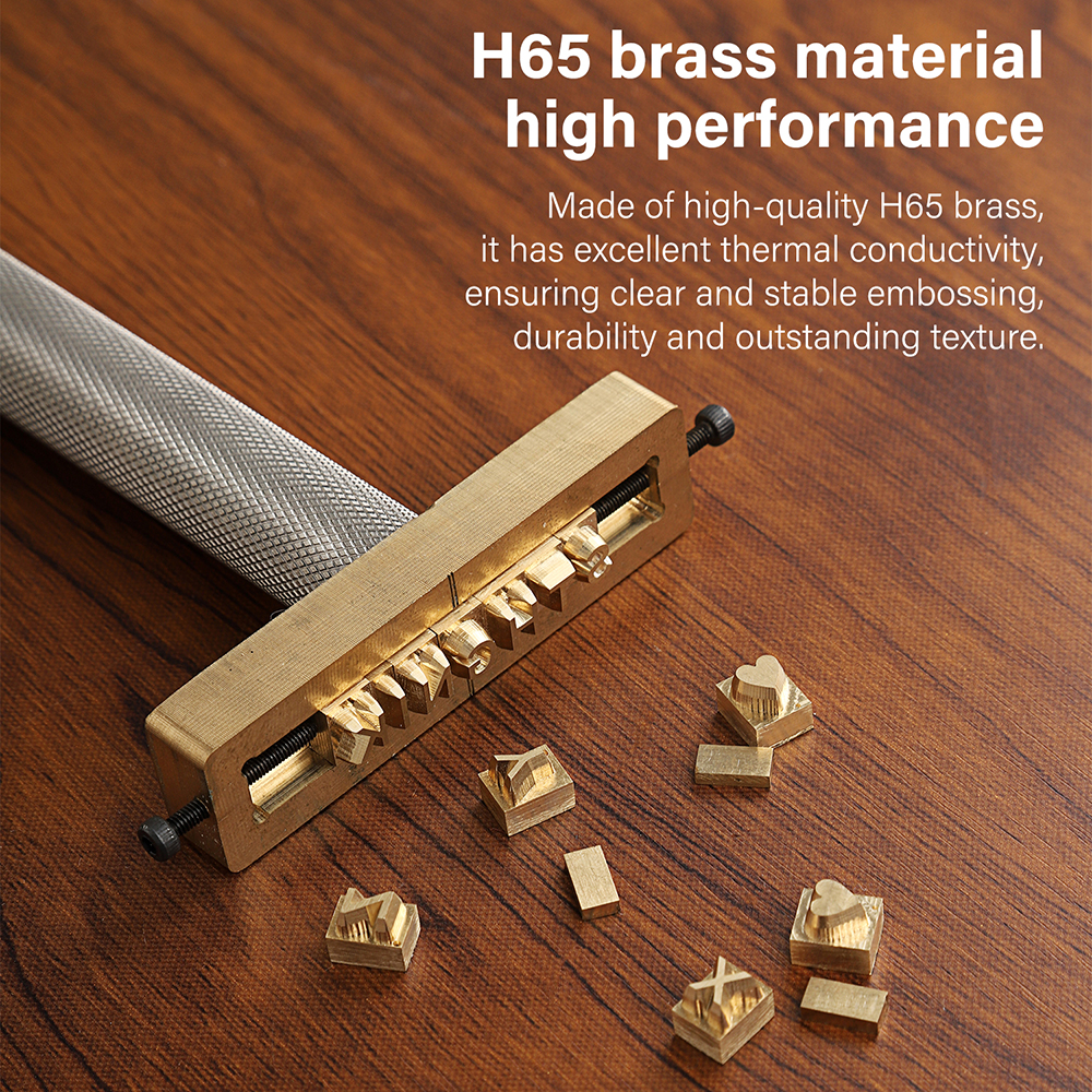 WUTA Brass Stamps Letter Numbe - Rubber Date Stamp recensie en prijs