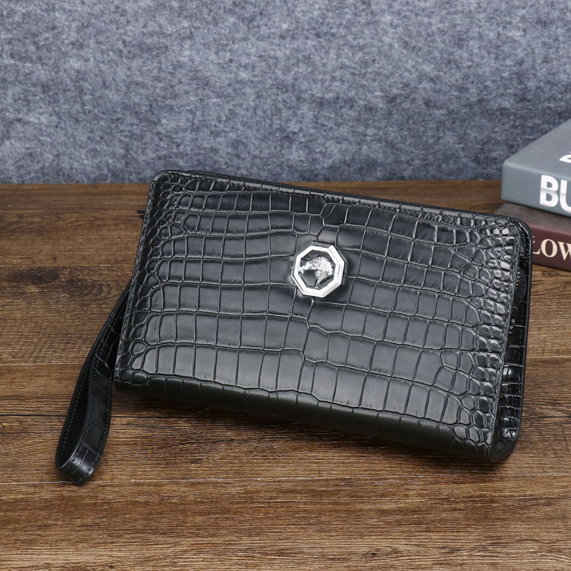 Men's Genuine Leather Clutch B - Index Card Holder recensie en prijs
