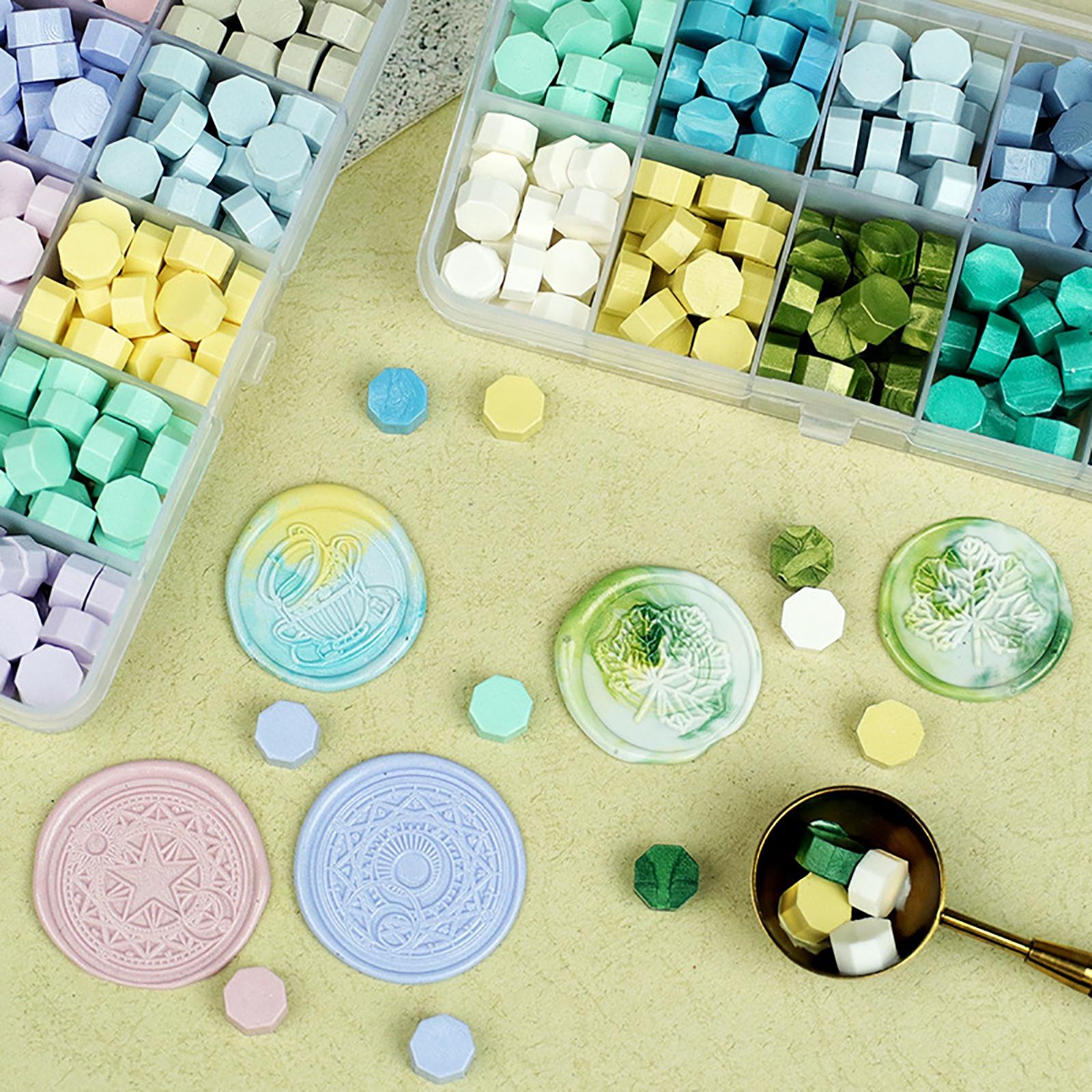 Letter Sealing Beads Macaron M - Wax Seal Stamp Set recensie en prijs