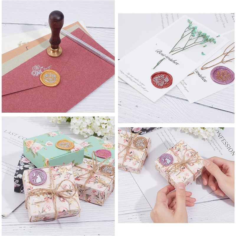 1 Set Castle Wax Seal Stamp Fi - Wax Seal Stamp Set recensie en prijs