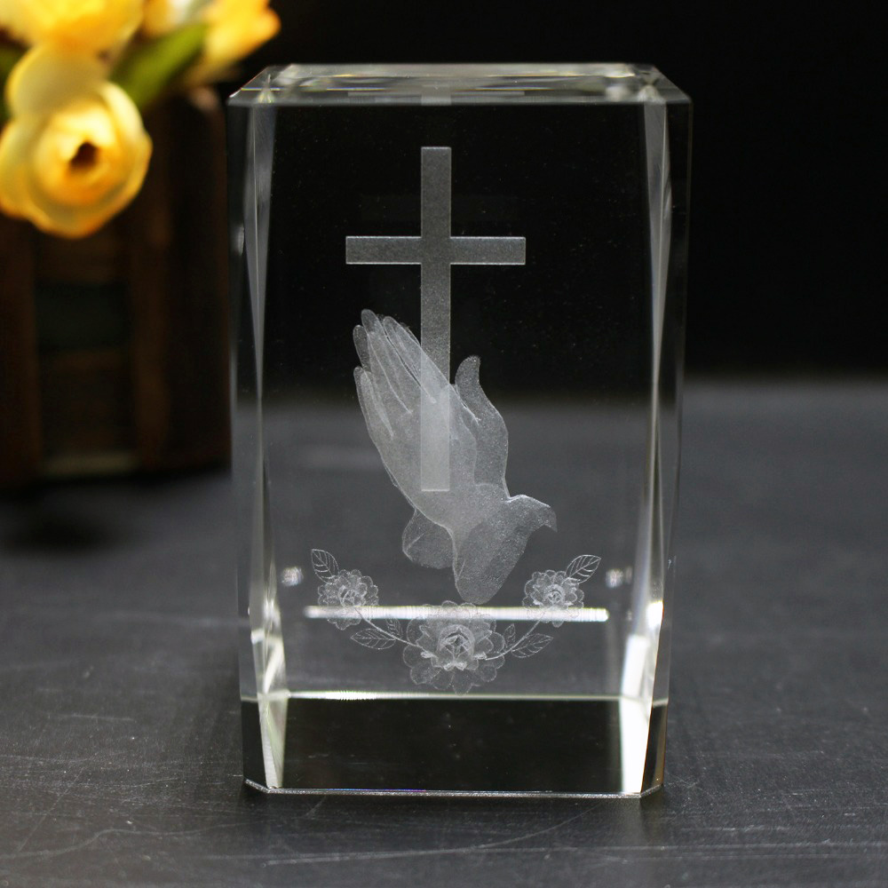 3D Laser Crystal Religious Cub - Paper Weight Crystal recensie en prijs
