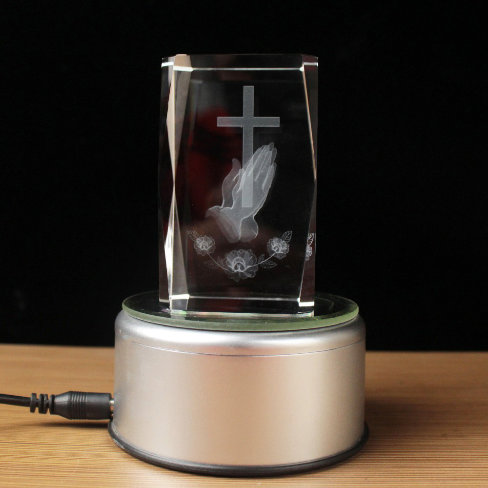 3D Laser Crystal Religious Cub - Paper Weight Crystal recensie en prijs