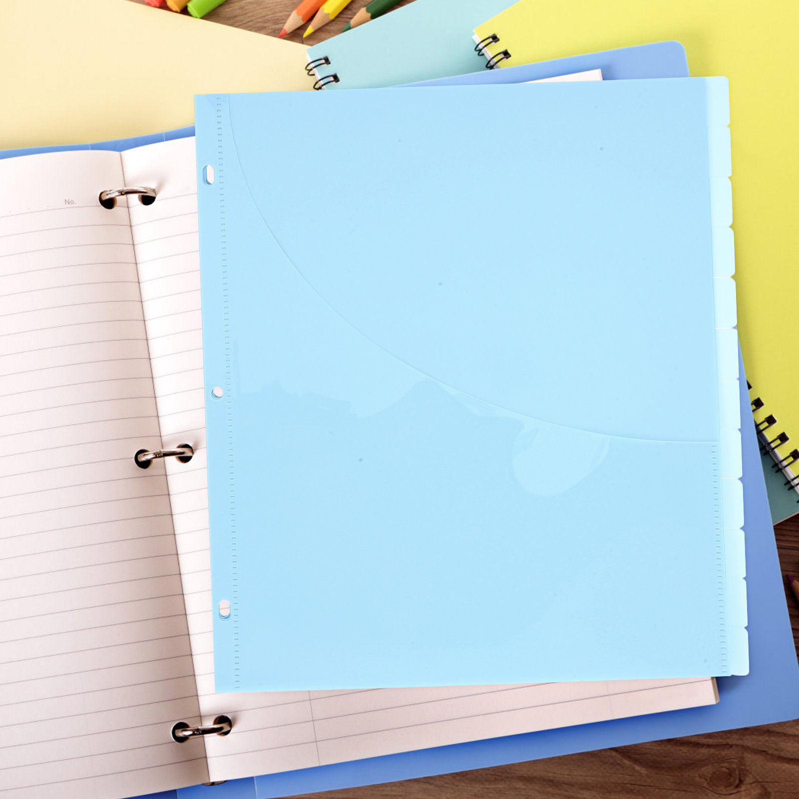 12Pcs Binder Dividers A4 Size  - Tab Divider A4 recensie en prijs