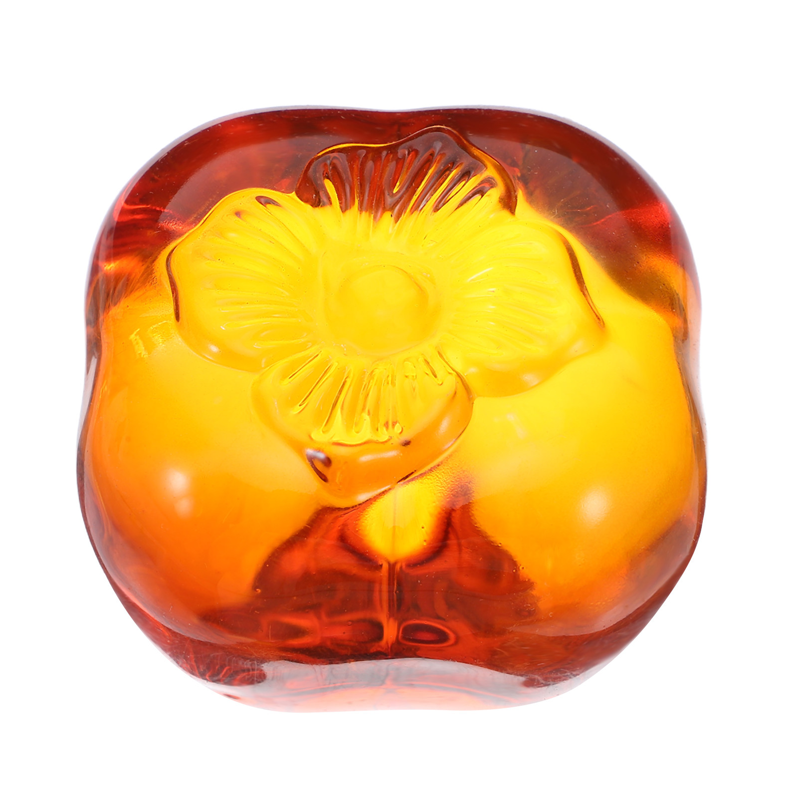 Heavy-Duty Glass Persimmon Pap - Paper Weight Crystal recensie en prijs