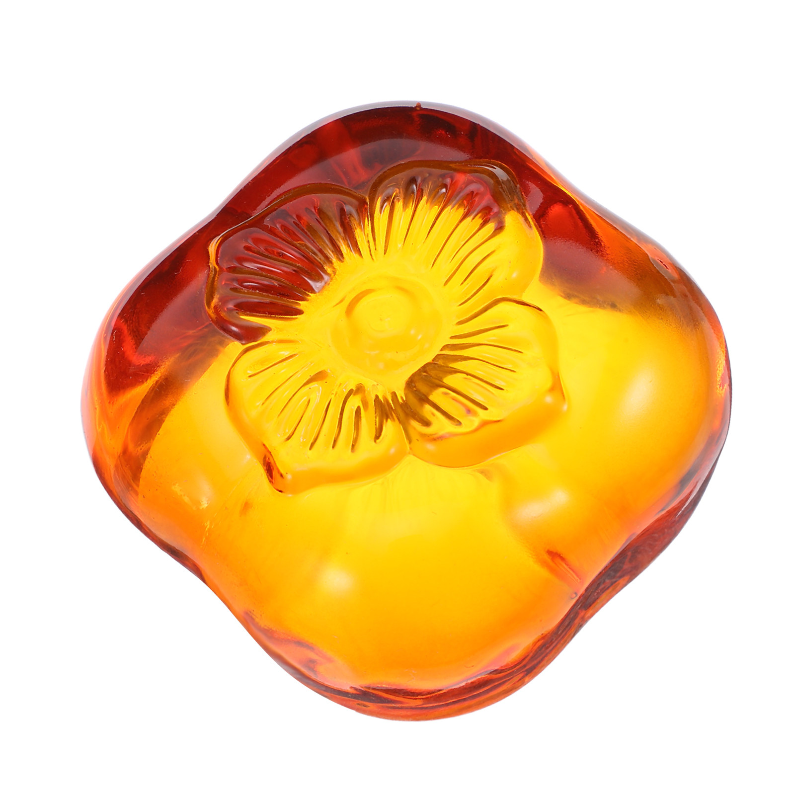 Heavy-Duty Glass Persimmon Pap - Paper Weight Crystal recensie en prijs
