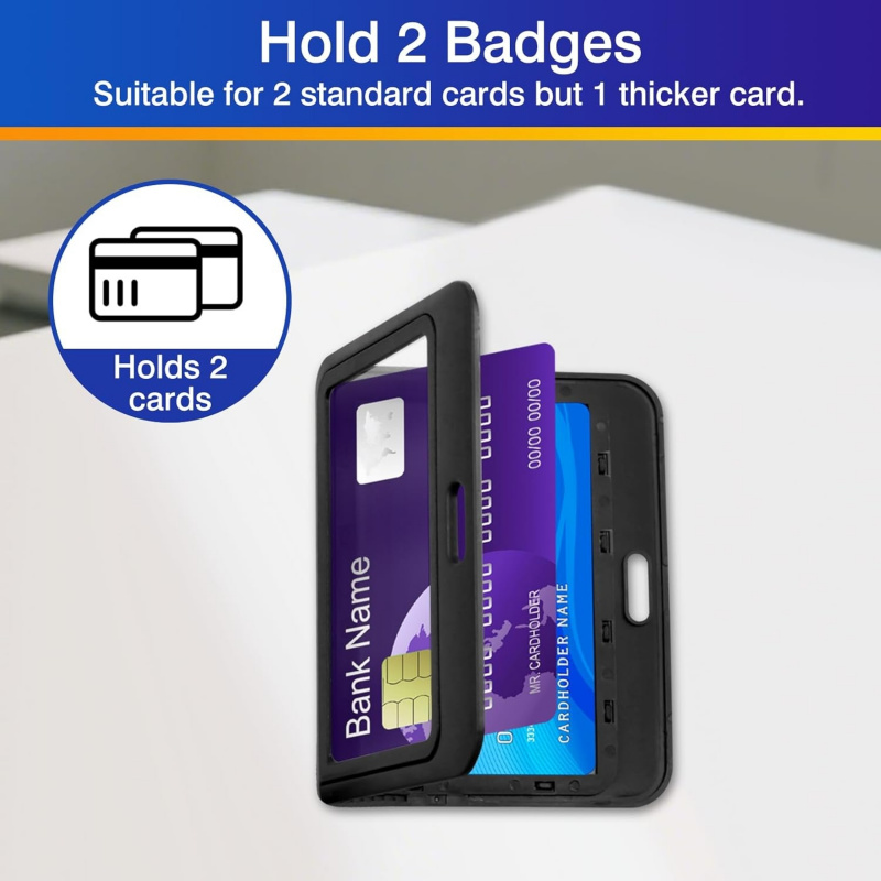 3-Pack Horizontal Hard Plastic - Index Card Holder recensie en prijs