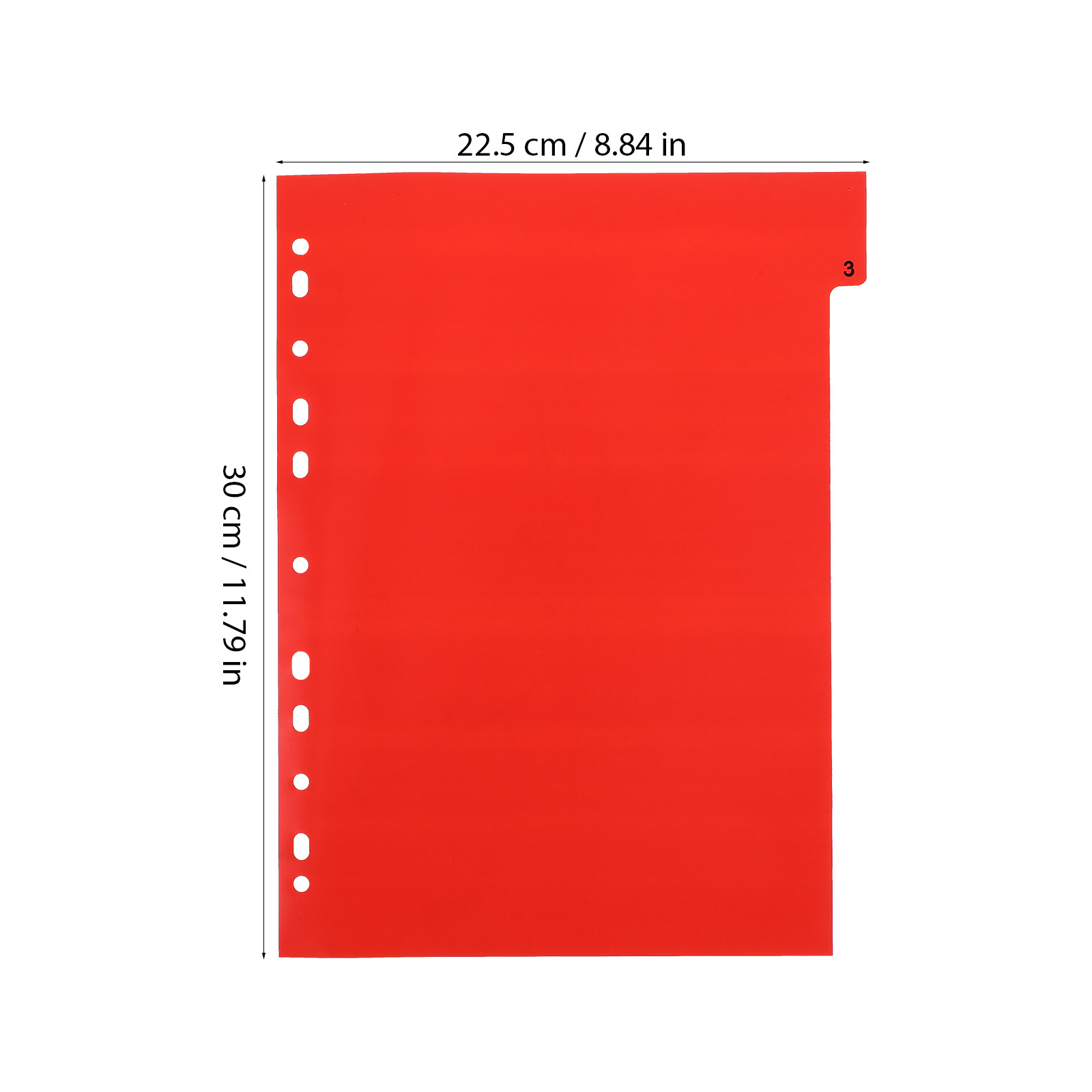 20 Pages A4 Colorful Plastic T - Tab Divider A4 recensie en prijs