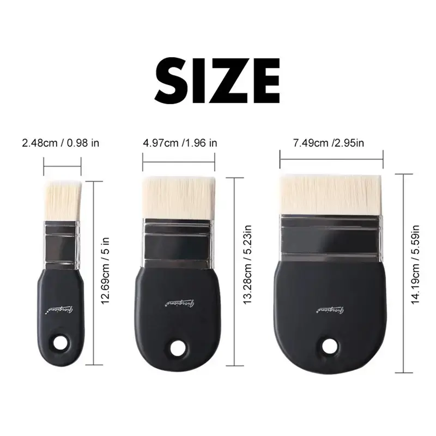1pc Nylon Hair Brush Flat Head - Ink Blotter Paper recensie en prijs