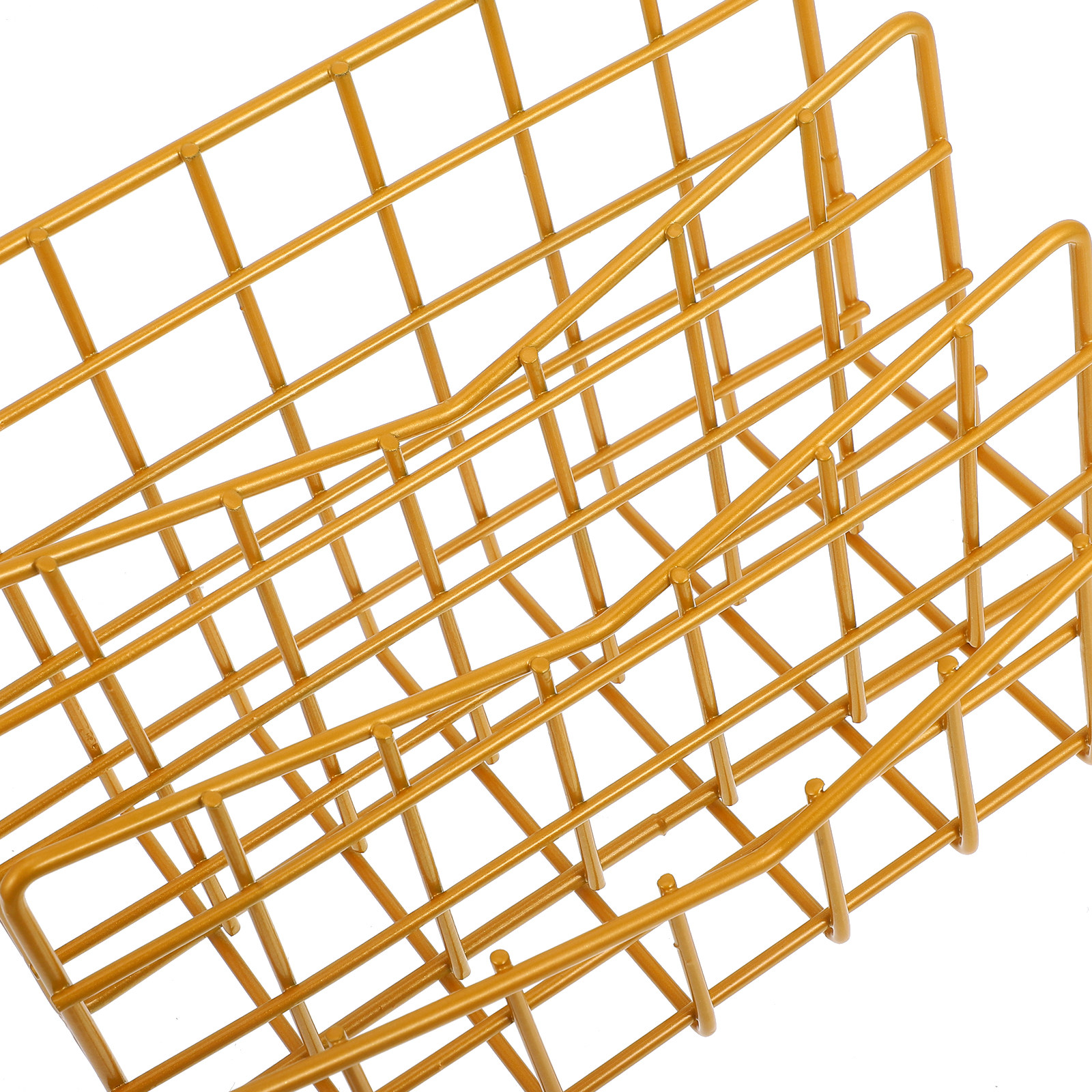 1Pcs Electroplated Metal Stora - Magazine Holder Rack recensie en prijs