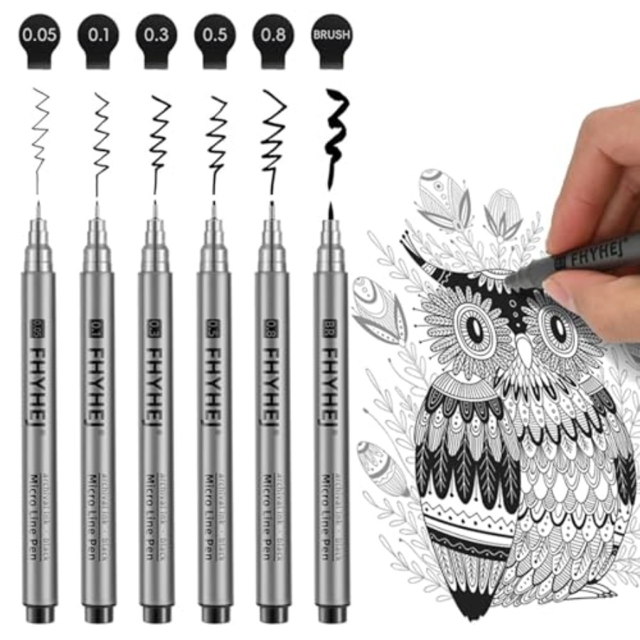 Micro Fineliner Drawing Art Pe - Archive Box Set recensie en prijs