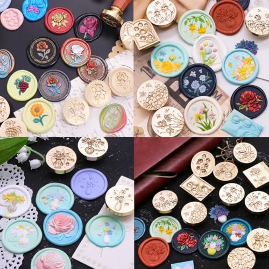 600Pcs Wax Seal Beads, Sealing - Wax Seal Stamp Set recensie en prijs
